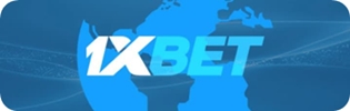El logo de 1xbet en versión internacional