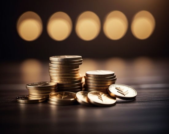 un montón de monedas